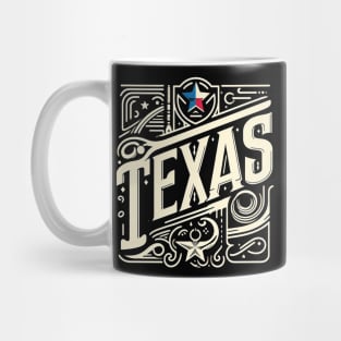 Texas Vintage Design Mug